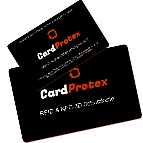 CardProtex - Die aktive 3D RFID Schutzkarte! -  RFID